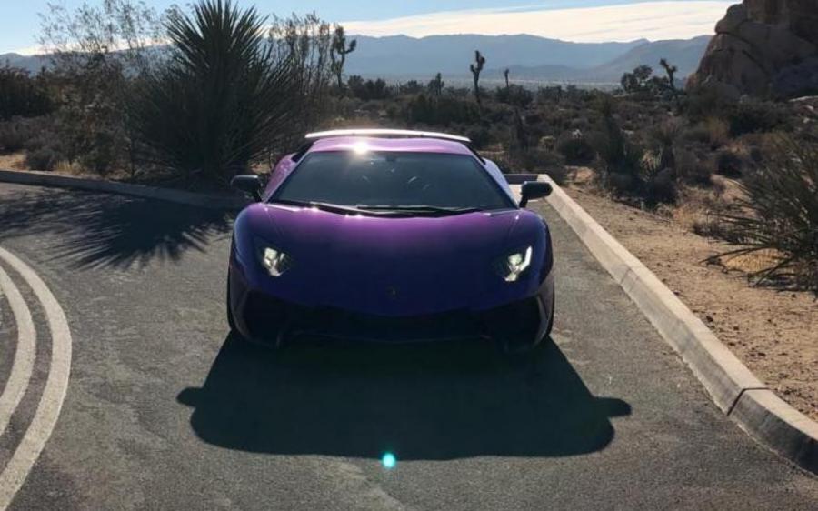Lamborghini Aventador LP750-4 Superveloce Viola Parsifae on HRE Wheels (P201) '2017